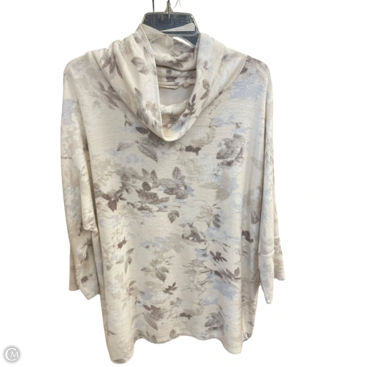 Top 2pc 3/4 Sleeve By Soft Surroundings In Cream, Size: Xl