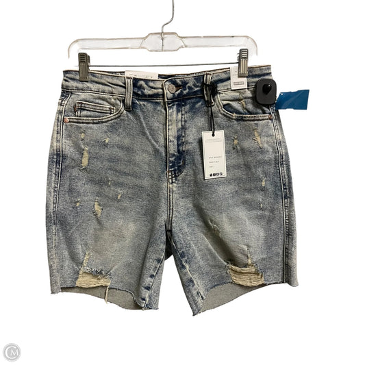Shorts By Judy Blue In Blue, Size: L