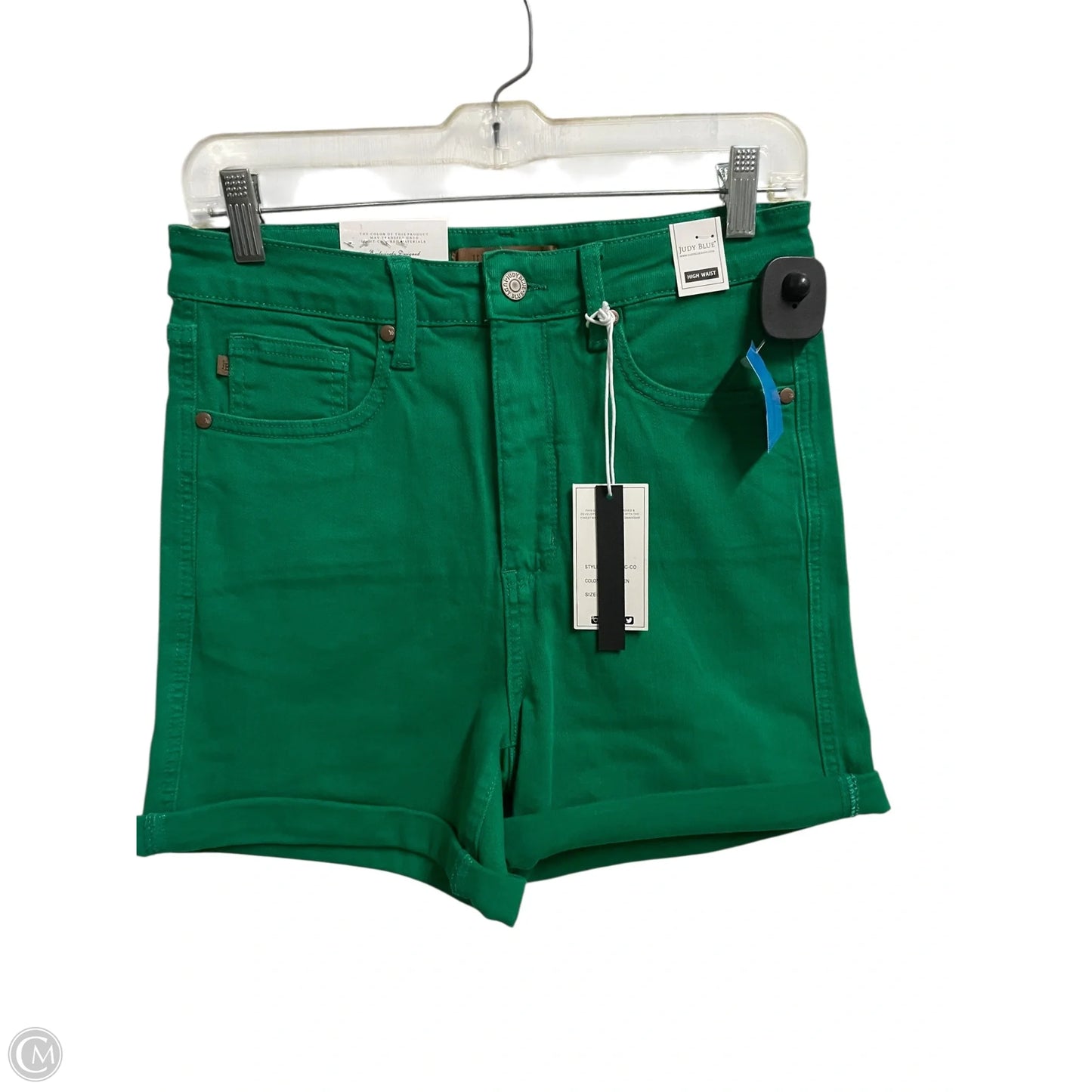 Shorts By Judy Blue In Green, Size: L