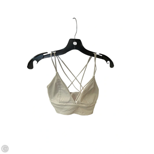 Athletic Bra By Lululemon In White, Size: 4