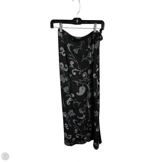 Skirt Maxi By Harolds In Black, Size: 2