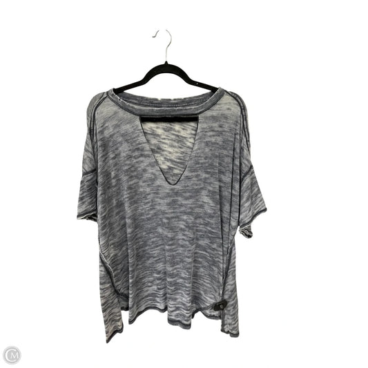 Top Short Sleeve By We The Free In Grey, Size: Xs