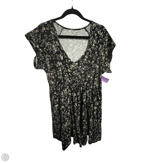 Dress Casual Midi By Clothes Mentor In Black, Size: 2x