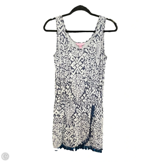 Romper Designer By Lilly Pulitzer In Blue, Size: M