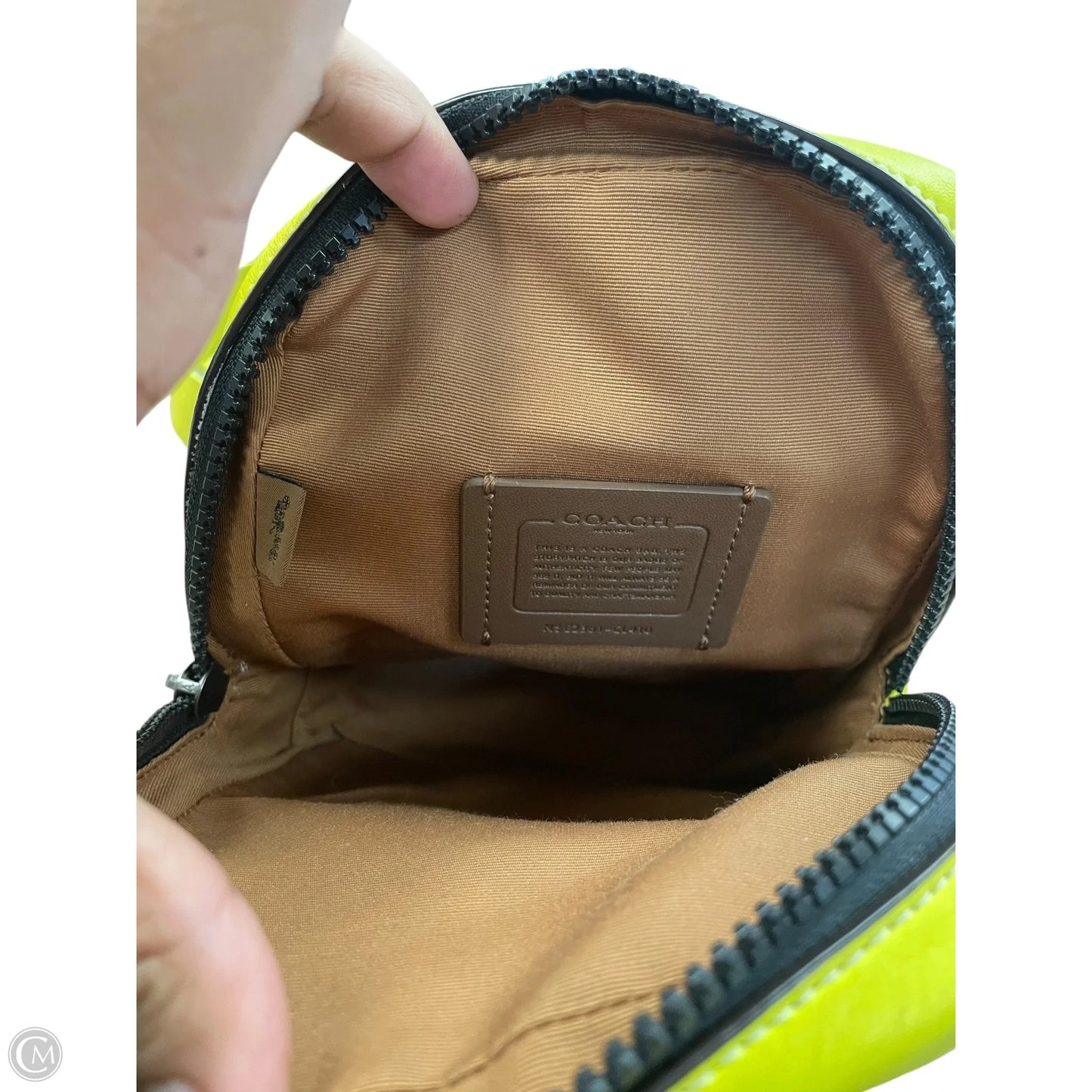 Crossbody Designer By Coach, Size: Medium