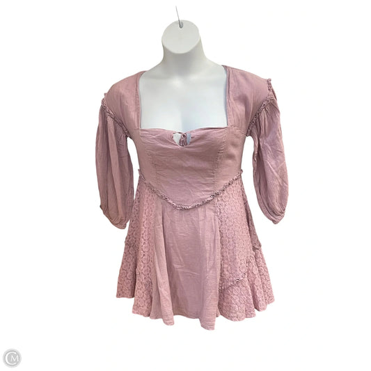 Dress Casual Short By Free People In Purple, Size: M