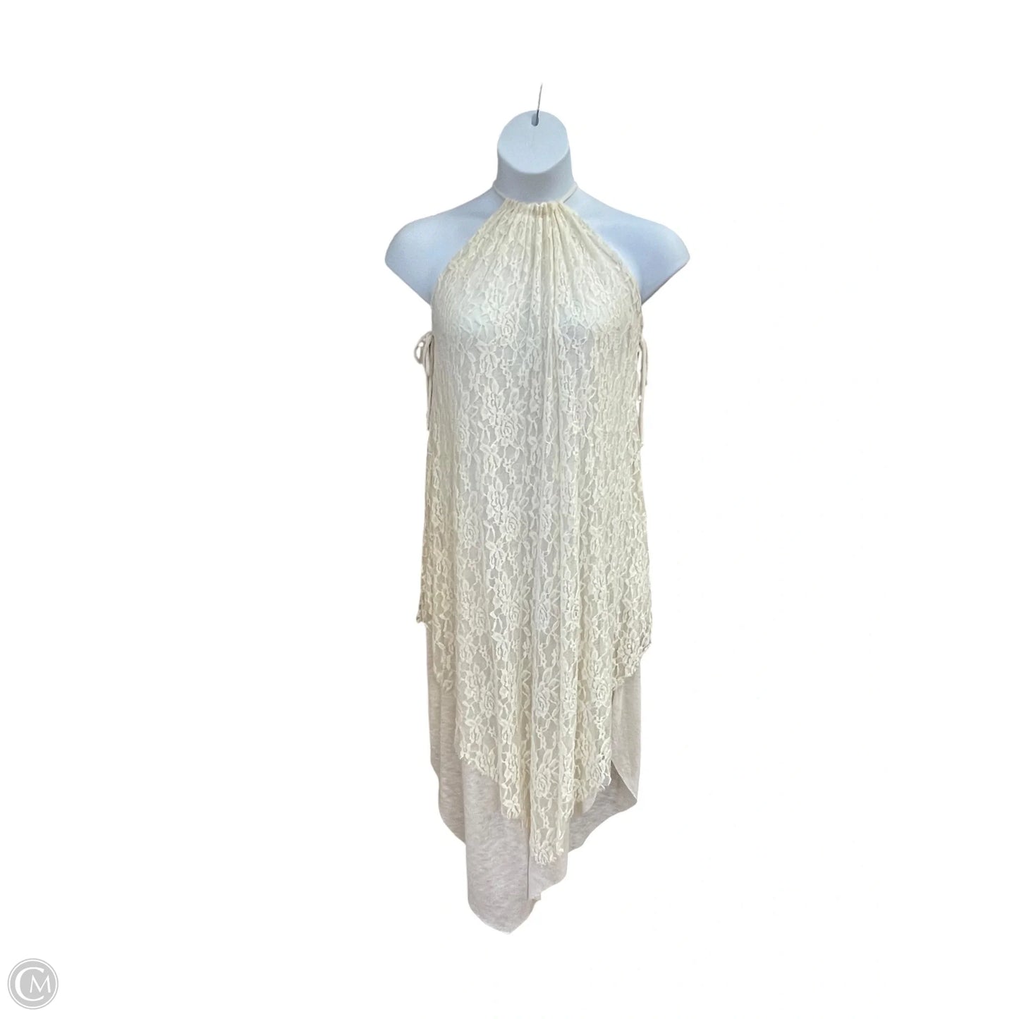 Dress Casual Midi By Free People In Cream, Size: Sp