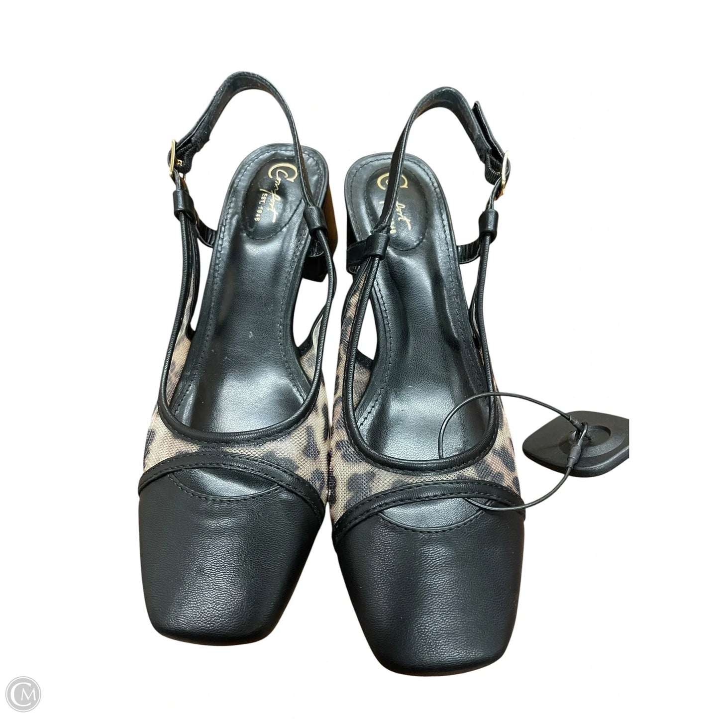 Shoes Heels Kitten By Clothes Mentor In Black, Size: 8