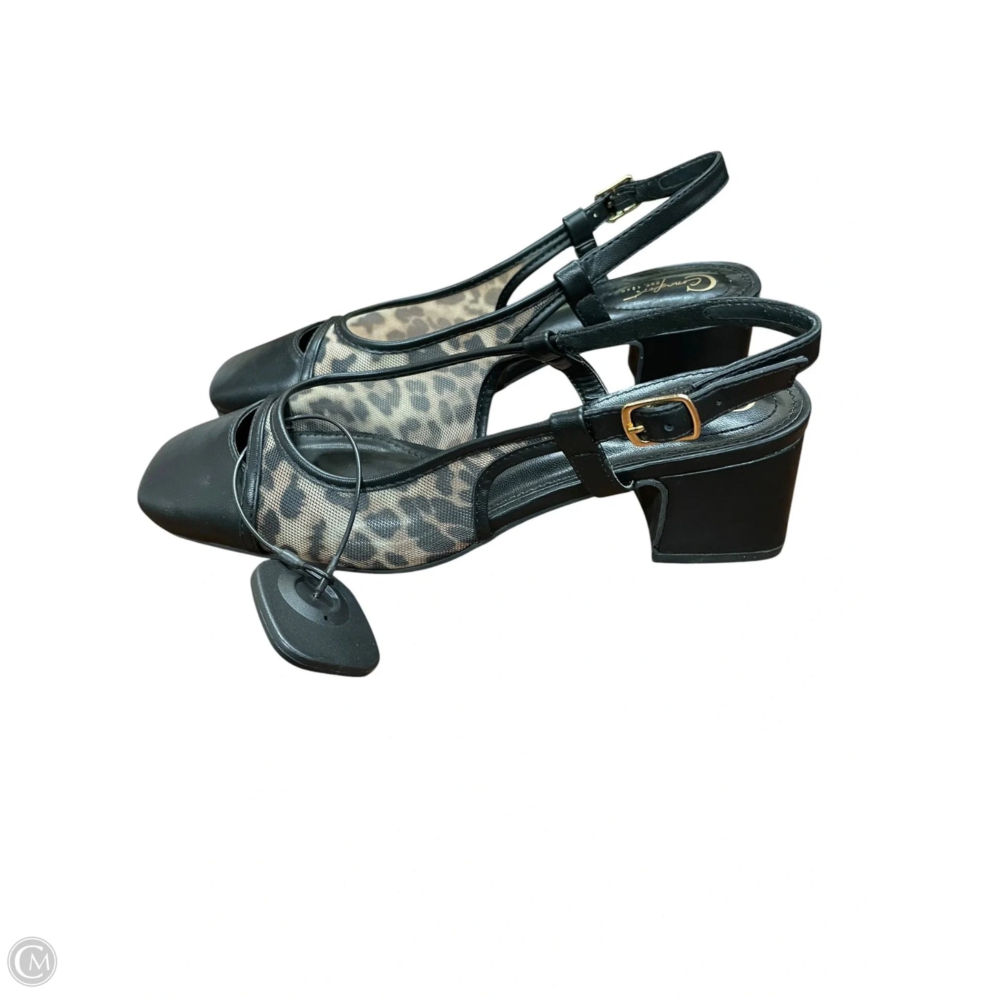Shoes Heels Kitten By Clothes Mentor In Black, Size: 8