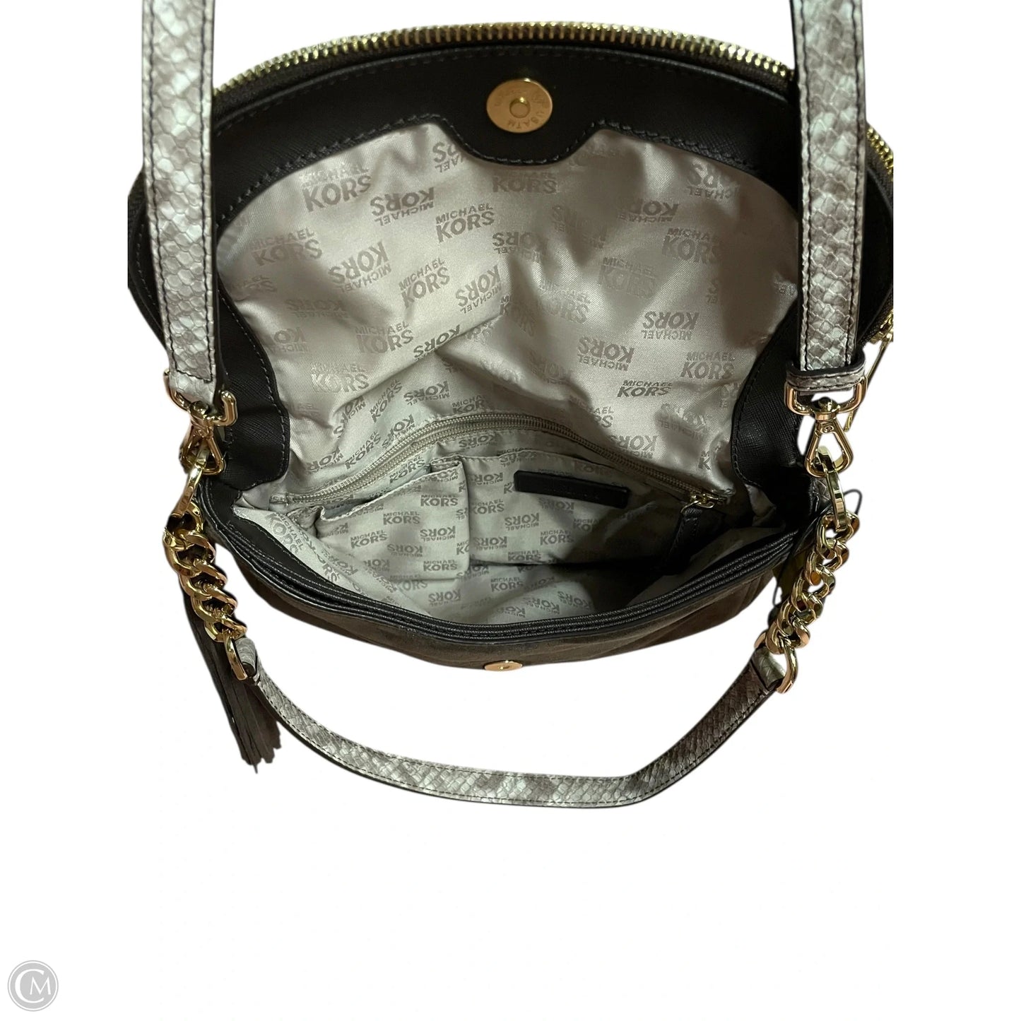 Handbag Designer By Michael Kors, Size: Medium