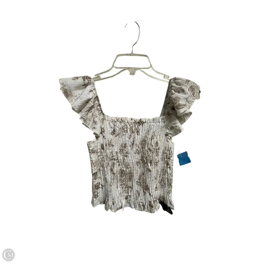 Top Short Sleeve By Altard State In White, Size: Xs