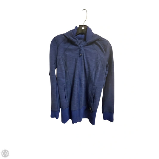 Athletic Jacket By Lululemon In Blue, Size: 6