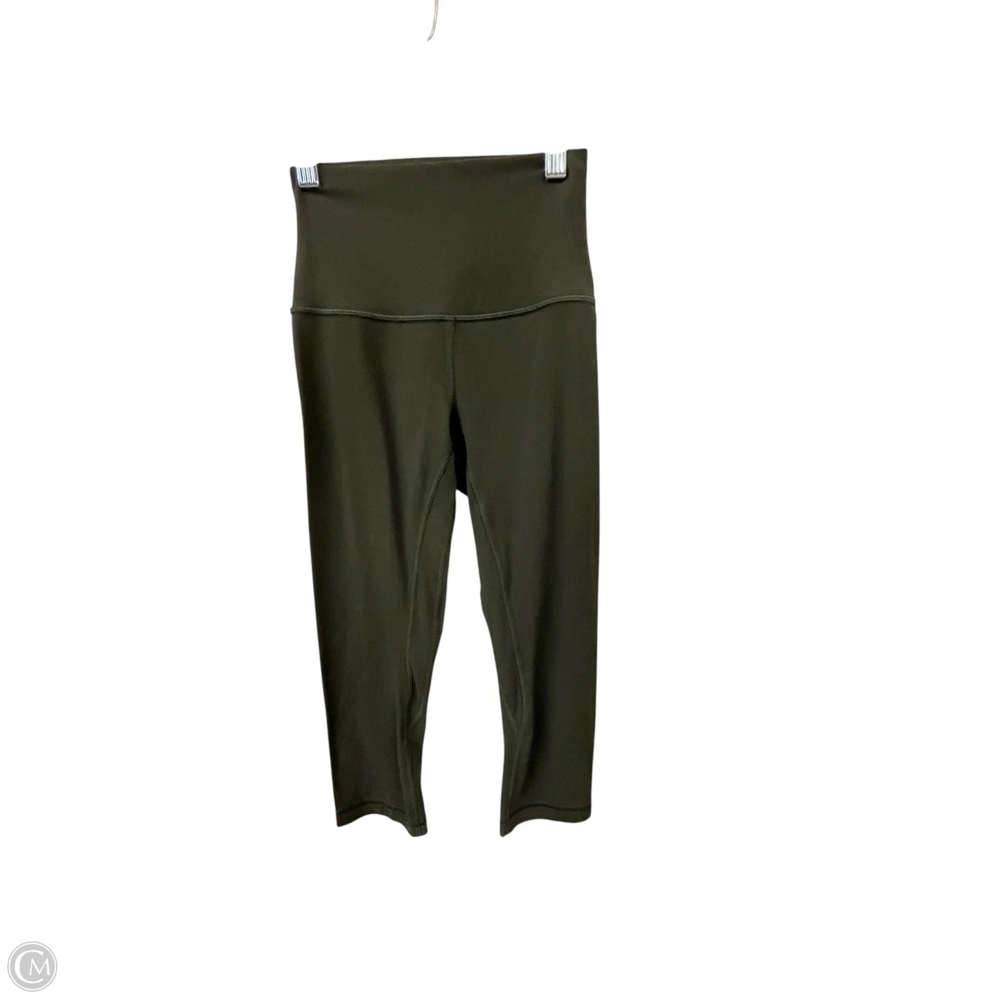Athletic Leggings Capris By Lululemon In Green, Size: 2