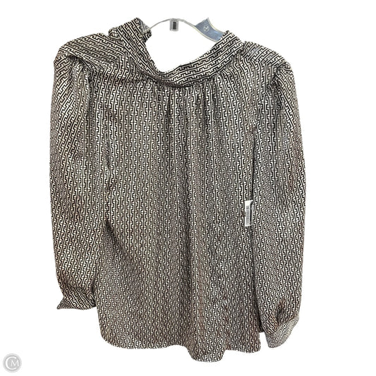 Top Long Sleeve By H&m In Black, Size: L