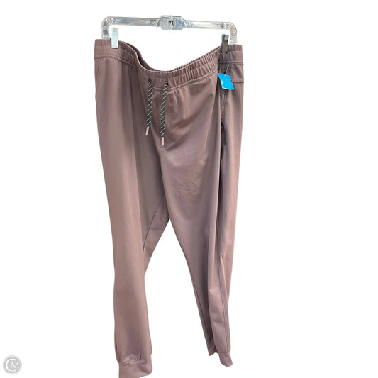 Athletic Pants By Bcg In Purple, Size: 2x