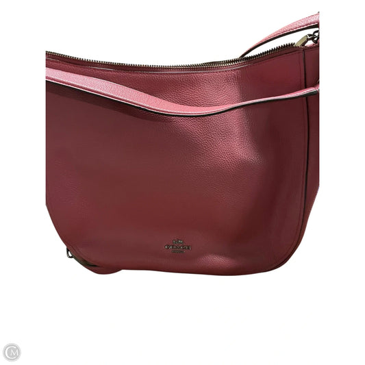 Crossbody Designer By Coach, Size: Large