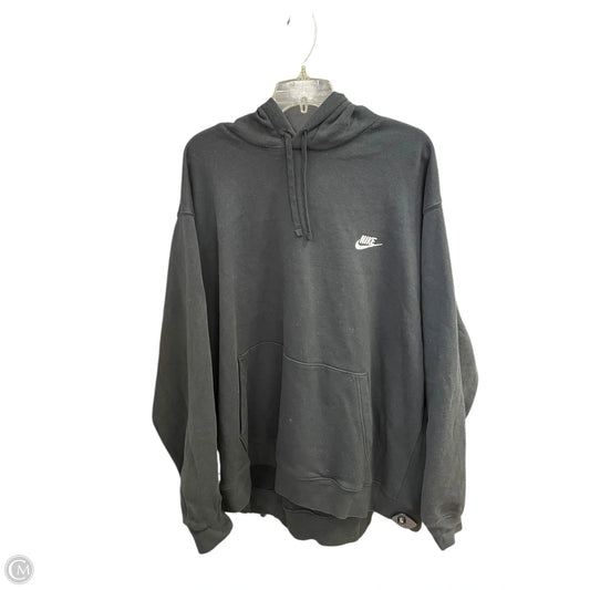 Sweatshirt Hoodie By Nike In Black, Size: 4x