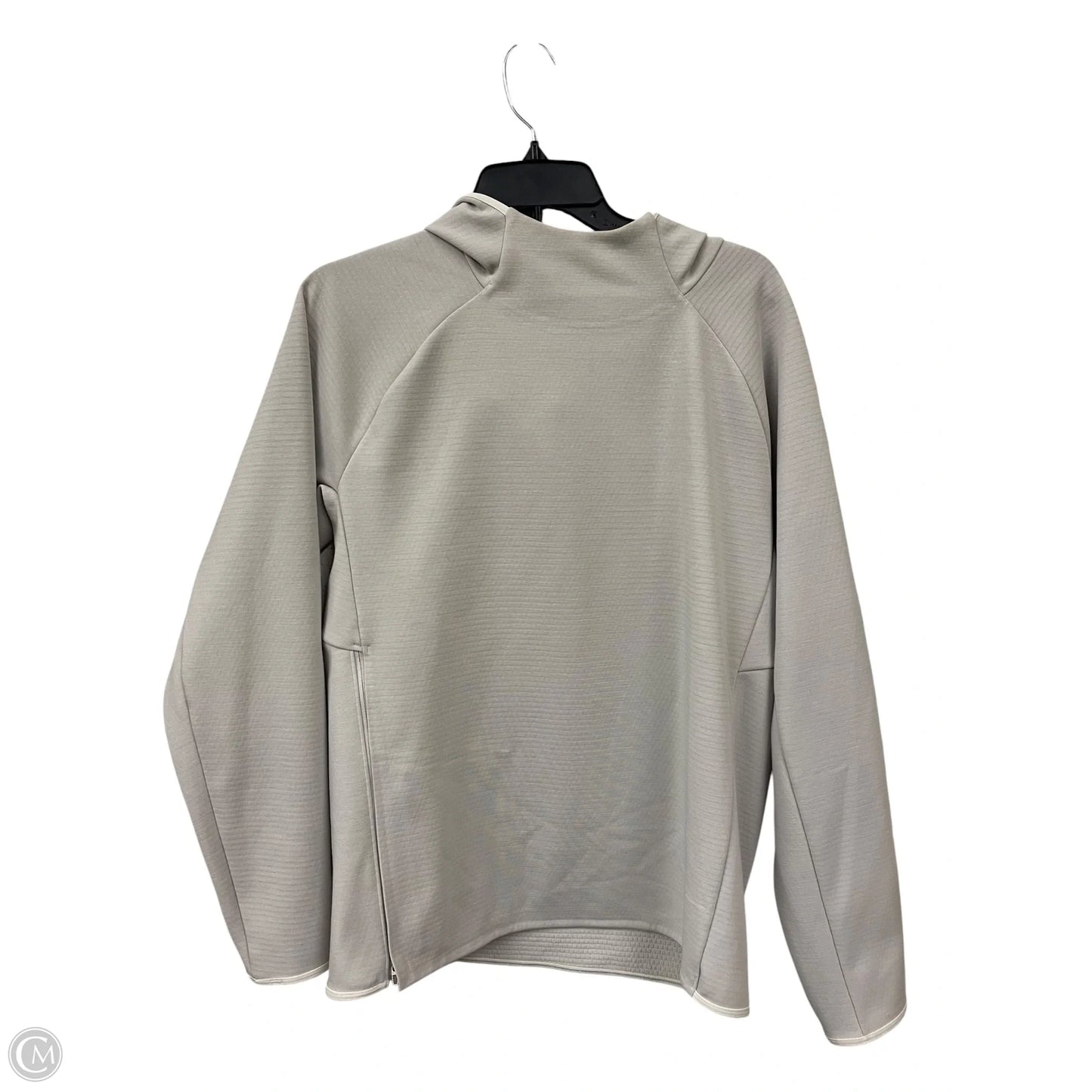 Sweatshirt Hoodie By Lululemon In Beige, Size: M