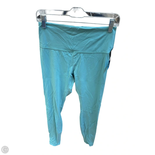 Athletic Leggings By Lululemon In Teal, Size: 10