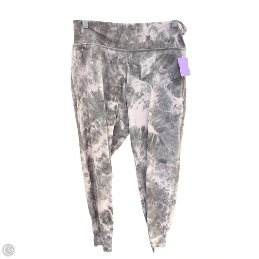 Athletic Leggings By Lululemon In Purple, Size: 12