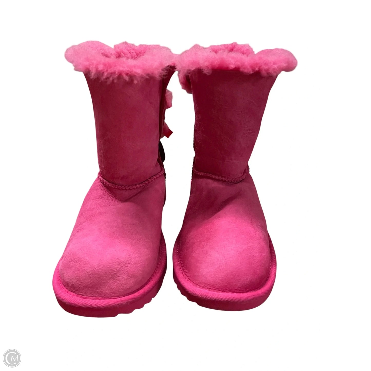 Boots Designer By Ugg In Pink, Size: 6