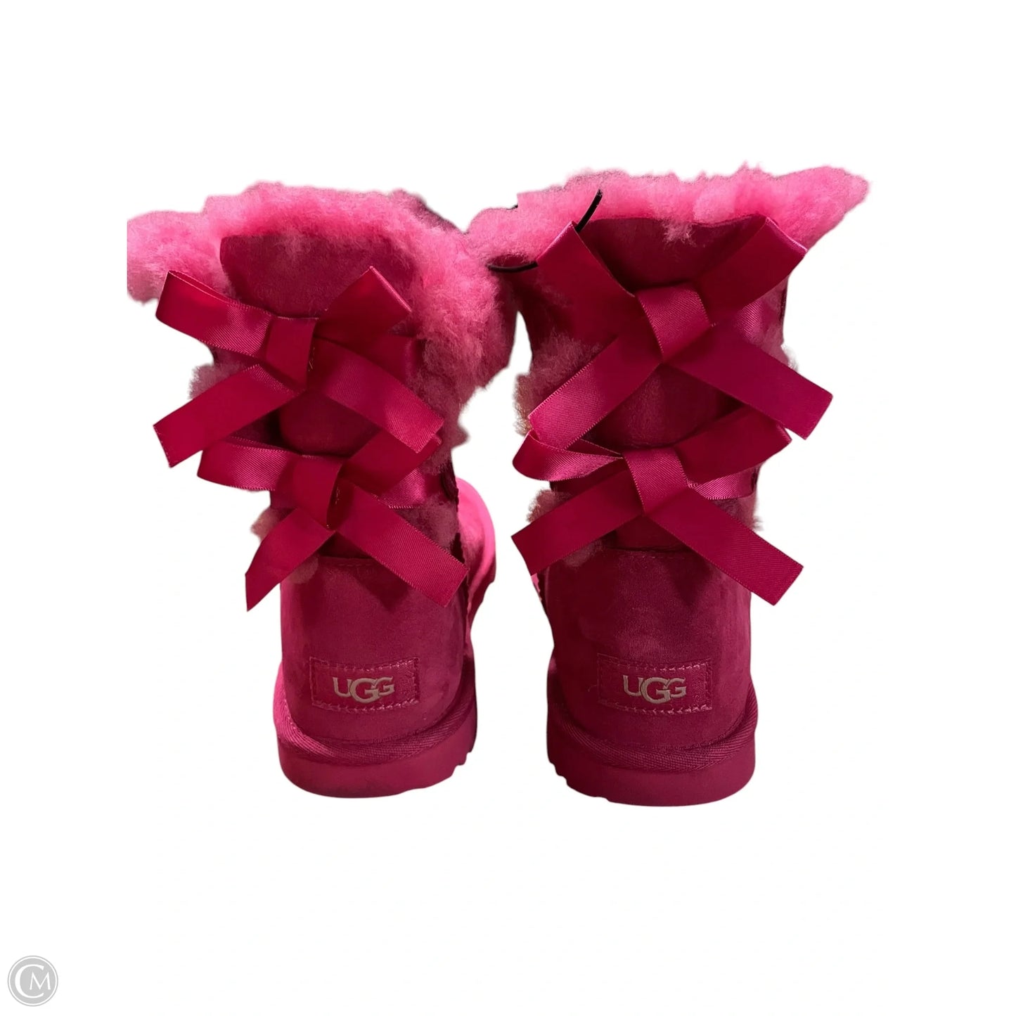 Boots Designer By Ugg In Pink, Size: 6