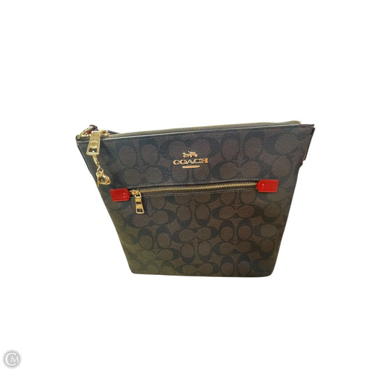 Crossbody Designer By Coach, Size: Medium