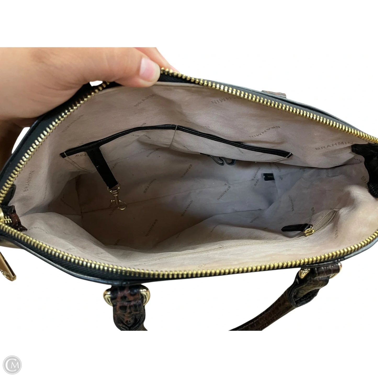 Crossbody Designer By Brahmin, Size: Medium