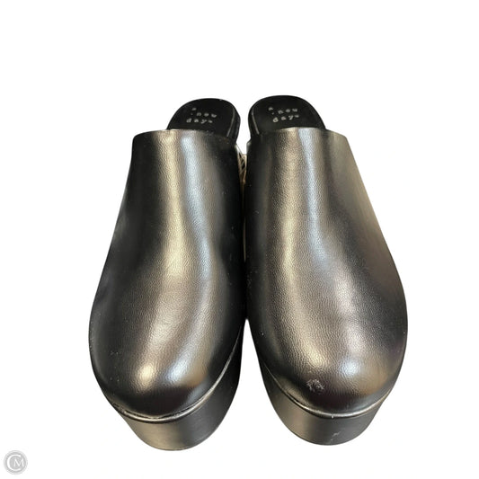 Shoes Heels Platform By A New Day In Black, Size: 7