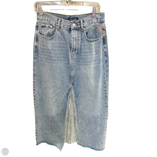 Skirt Maxi By Steve Madden In Blue, Size: 8