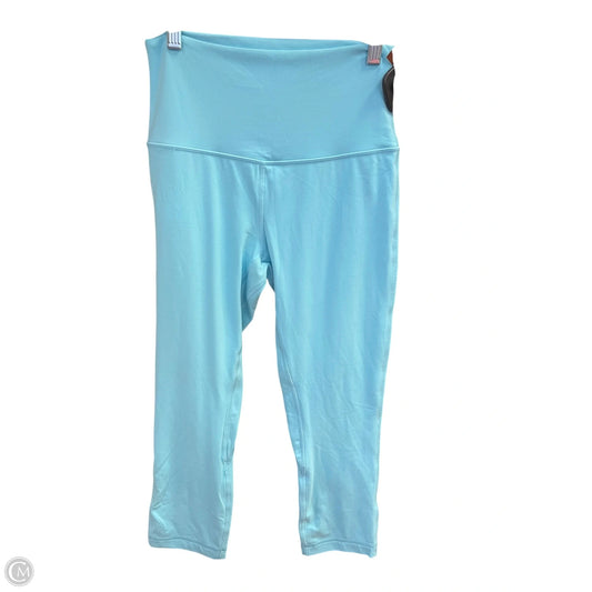 Athletic Leggings By Lululemon In Blue, Size: 6