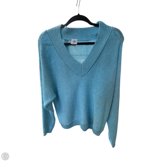 Sweater By Cabi In Blue, Size: M