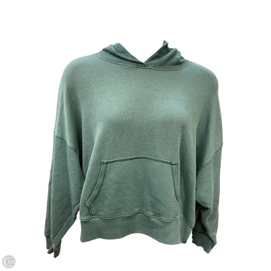 Sweatshirt Hoodie By American Eagle In Green, Size: Xl