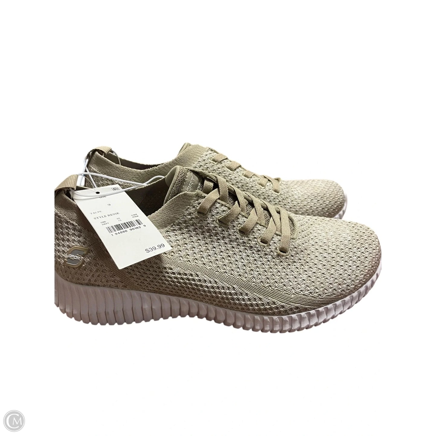 Shoes Athletic By Skechers In Tan, Size: 9