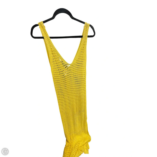 Dress Casual Maxi By Shade & Shore In Yellow, Size: Xl