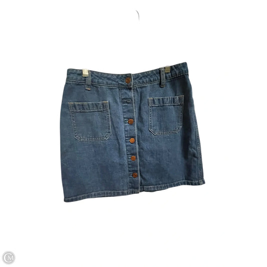 Skirt Mini & Short By Gap In Blue, Size: 2