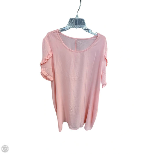 Dress Casual Maxi By Clothes Mentor In Pink, Size: Xxl