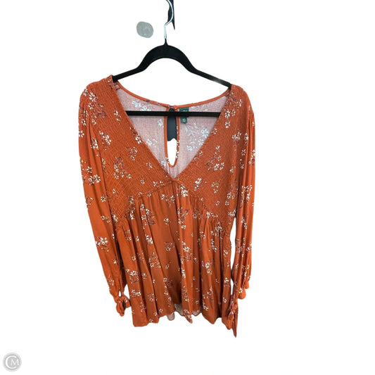 Dress Casual Maxi By Wild Fable In Floral Print, Size: Xxl