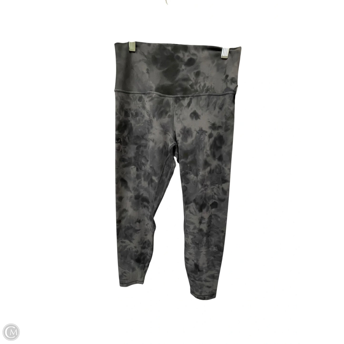 Athletic Leggings By Lululemon In Tie Dye Print, Size: 8