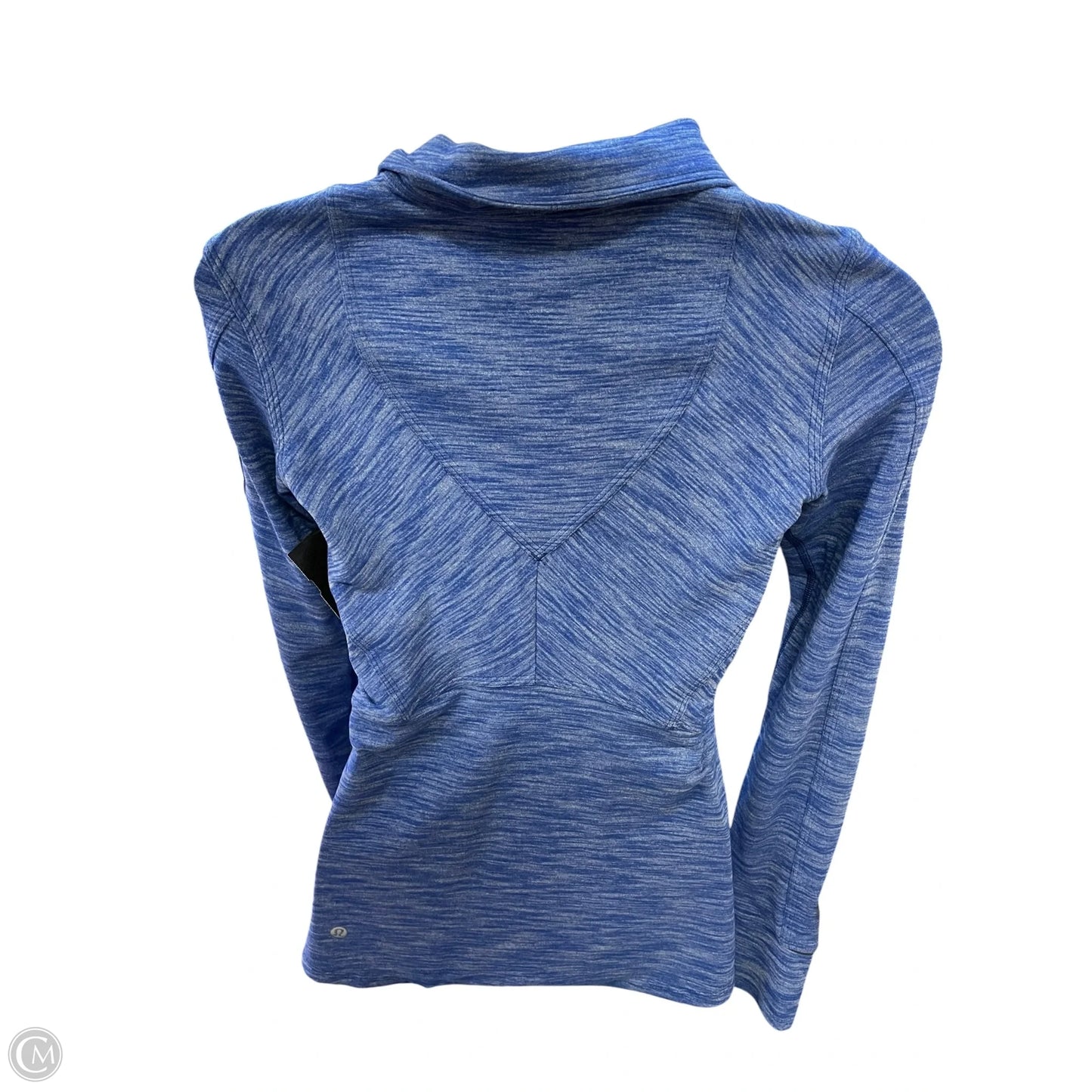 Athletic Jacket By Lululemon In Blue, Size: 4