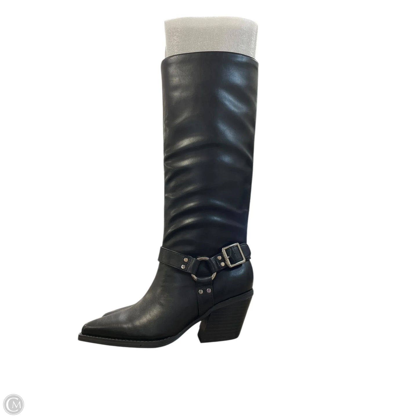 Boots Mid-calf Heels By Inc In Black, Size: 7.5