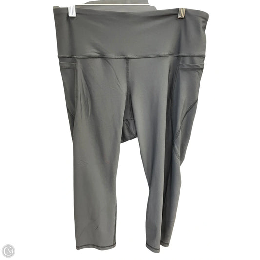Athletic Leggings Capris By Old Navy In Black, Size: 2x