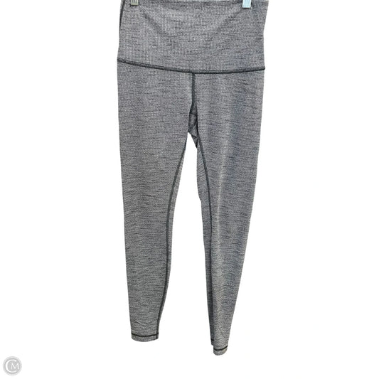 Athletic Leggings By Lululemon In Grey, Size: 4