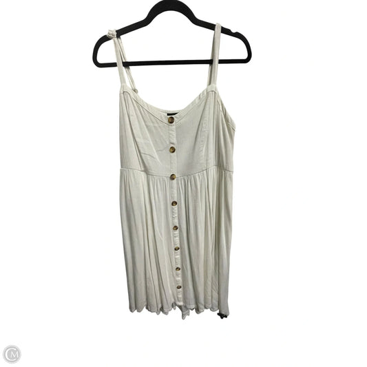 Dress Casual Maxi By Torrid In White, Size: 1x