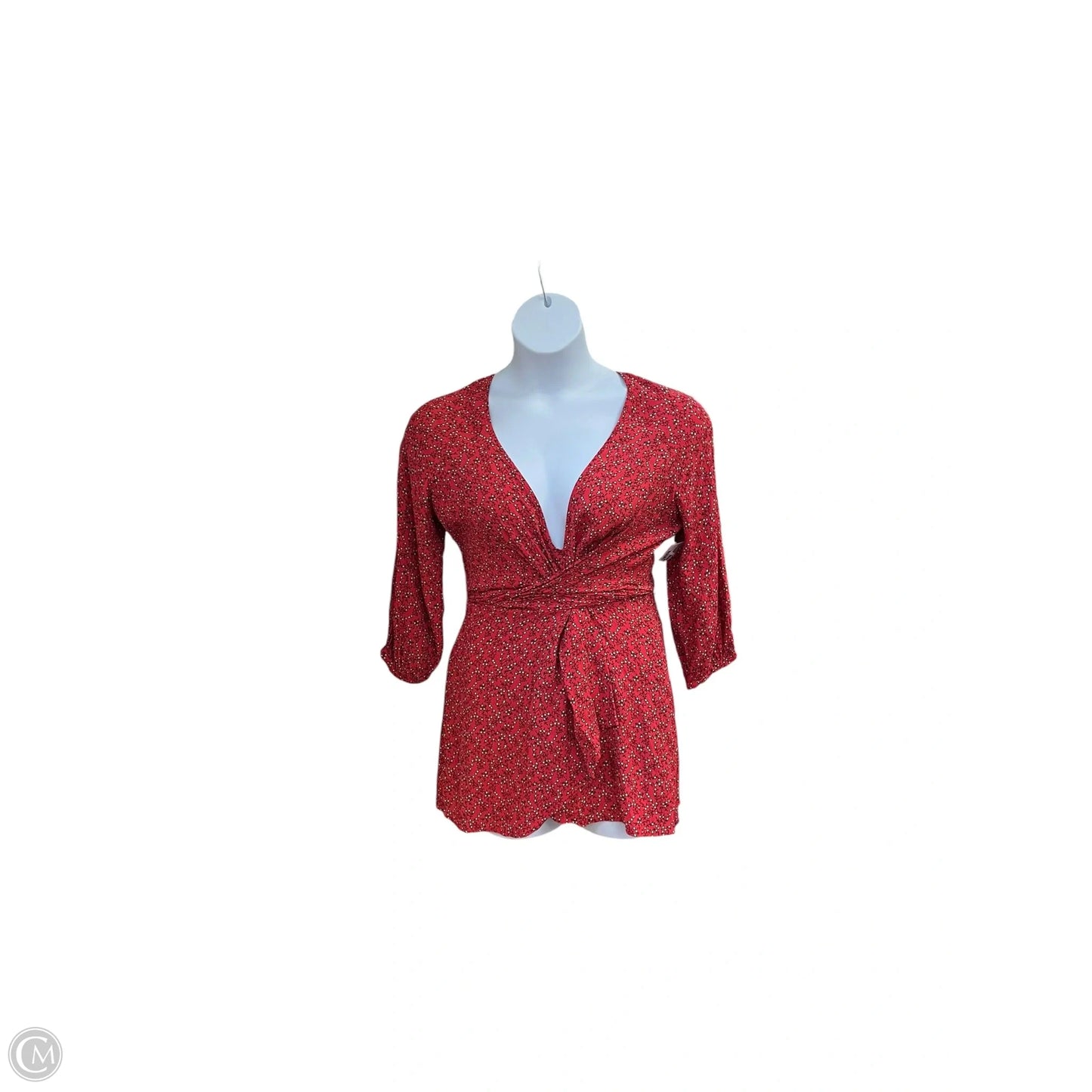 Dress Casual Midi By Free People In Red, Size: M