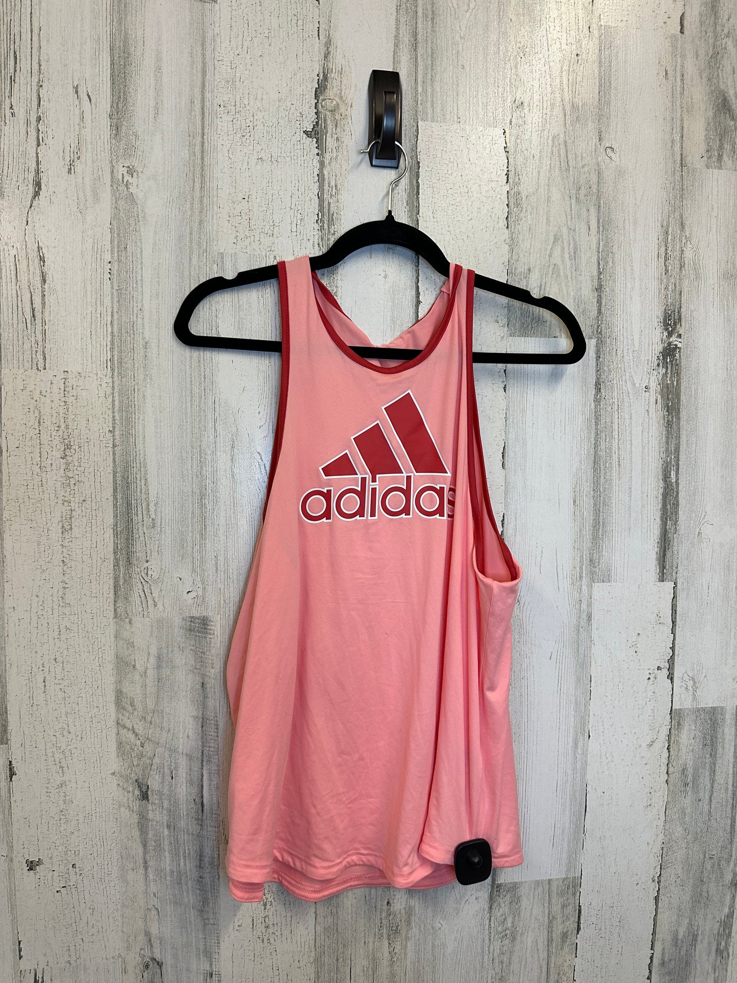 Athletic Tank Top By Adidas  Size: L